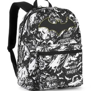 DC Comics Batman Comic Print 16" Backpack Bookbag